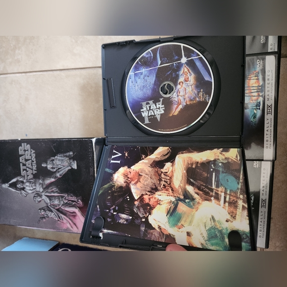 Star Wars Trilogy DVD 2004 4-Disc Set Widescreen (V) - Picture 4 of 11